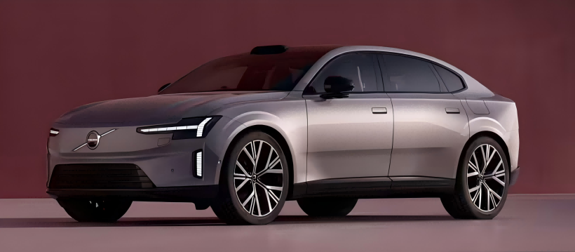 Volvo es90 ຮູບພາບທີ່ເປັນທາງການທີ່ຮົ່ວໄຫຼ: 700km, ສະຖາປັດຕະຍະກໍາ 800V, ໂດຍມີຝາອັດປາກກາ, ການເປີດຕົວໃນວັນທີ 5 ມີນາ